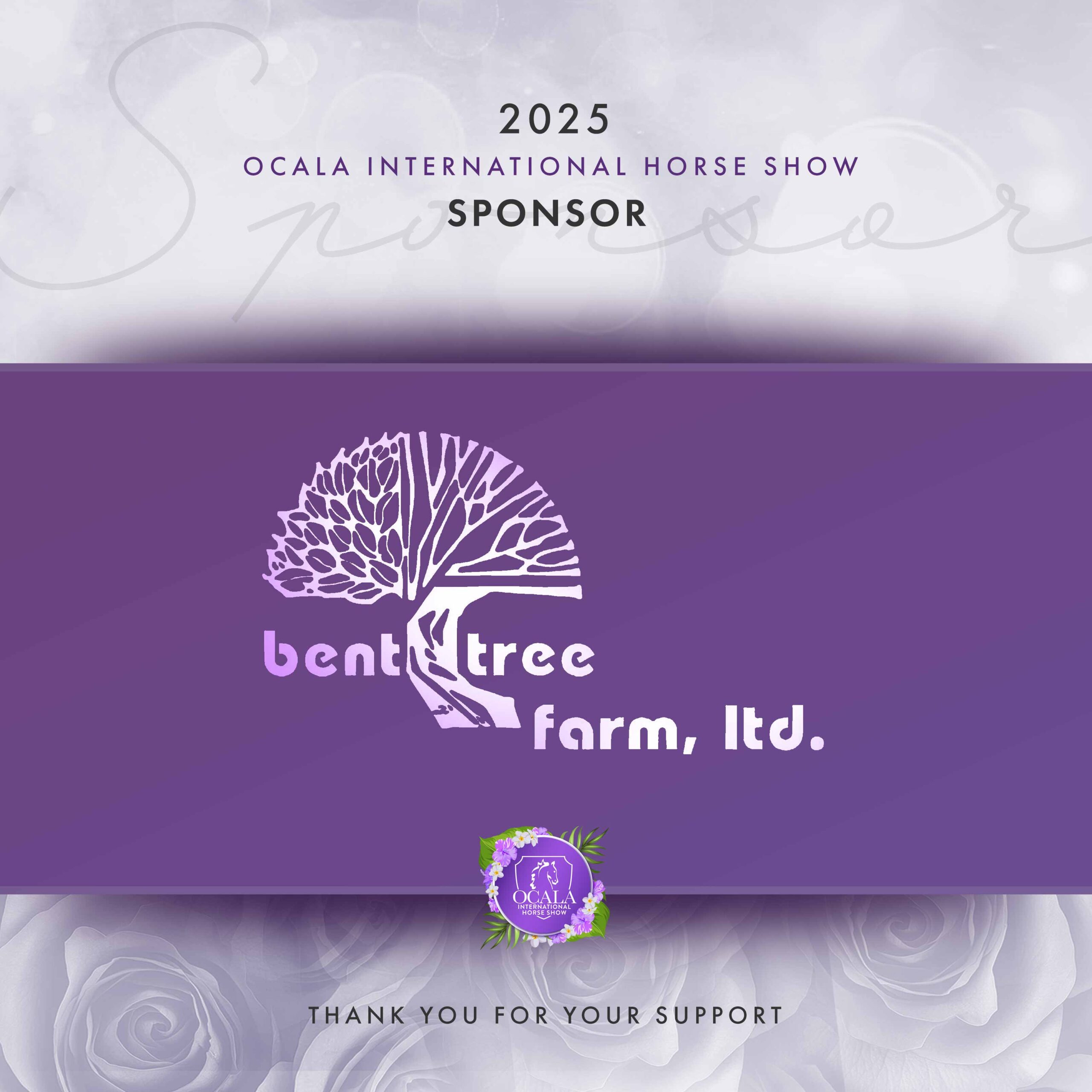 sunshine-miron-equine 2025 OIHS Breakfast Cart Sponsor - Bent Tree Farm Ltd.