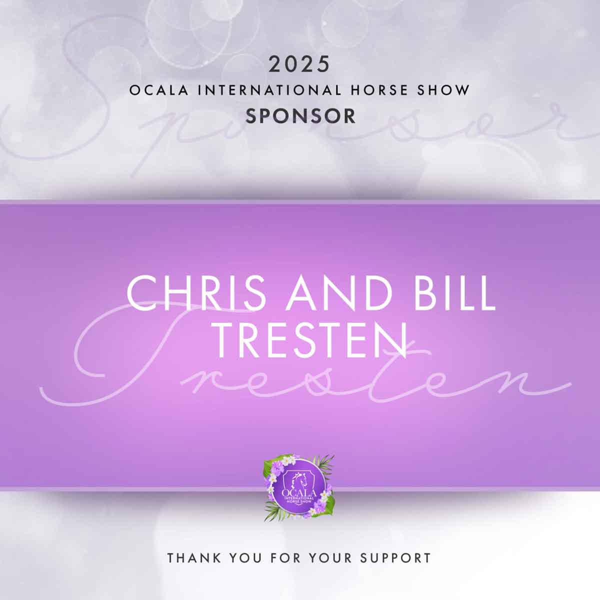 Tresten-sponsor Chris & Bill Tresten - OIHS Sponsors