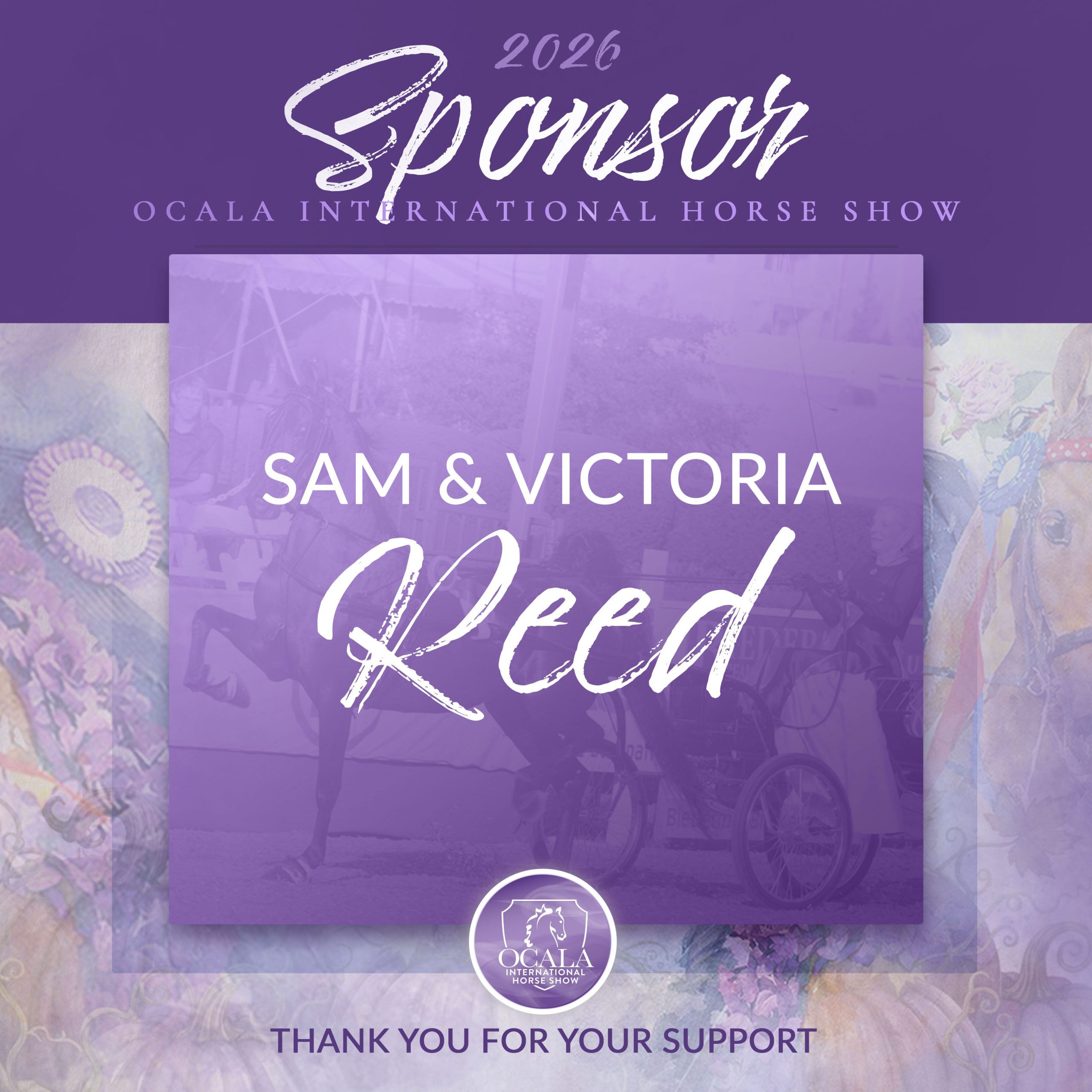 Founding Sponsors Sam & Victoria Reed