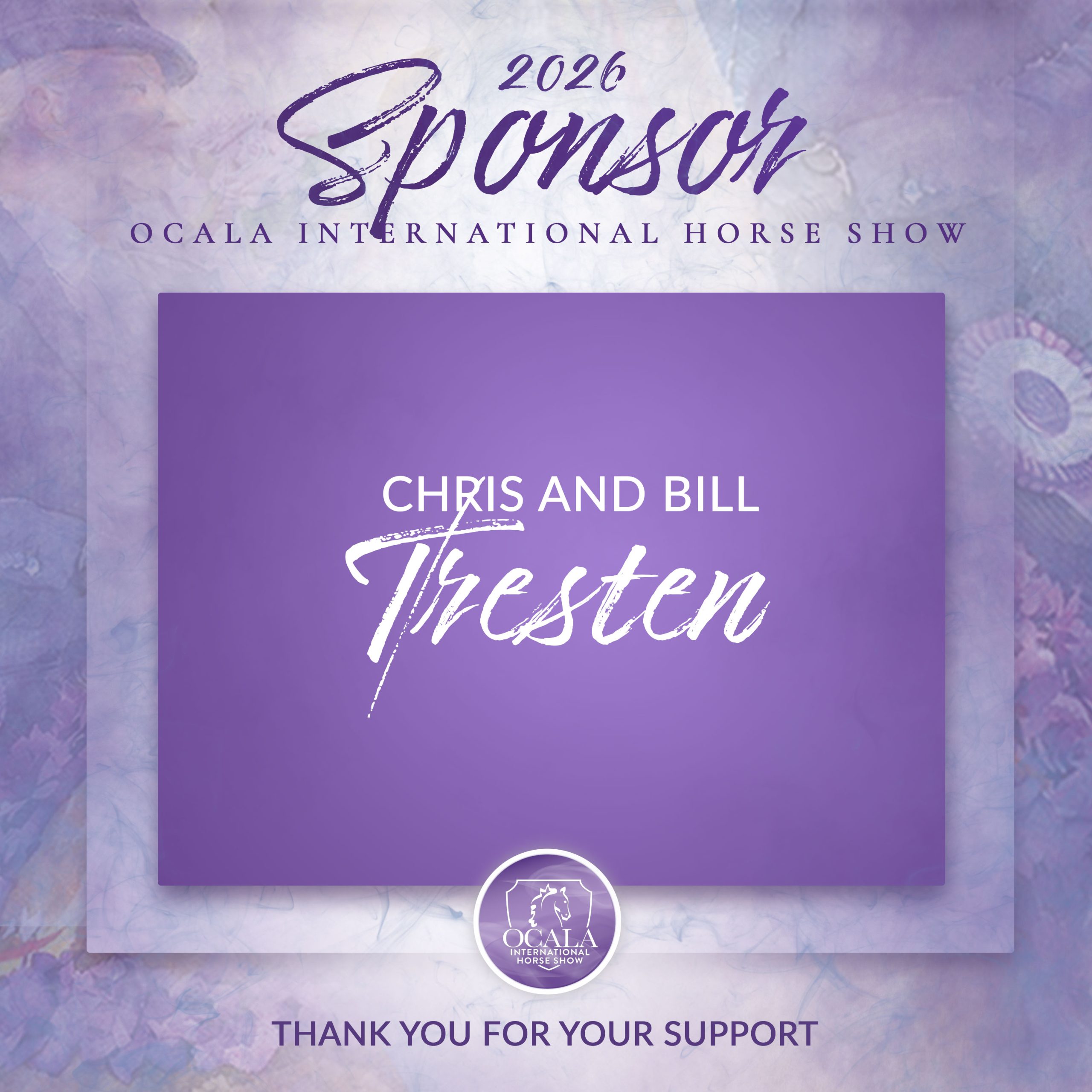 Chris & Bill Tresten - OIHS Sponsors